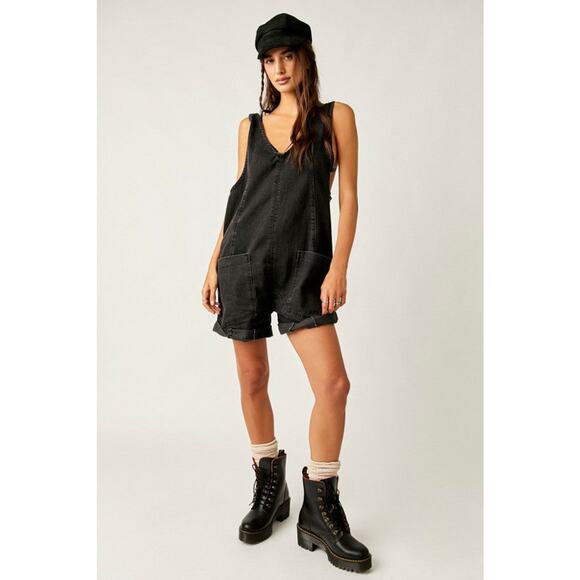 Free People high roller shortalls - Picture 1 of 4